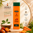 Tratamiento Leche de Zanahoria Adara Cabello Liso Químicamente Procesado