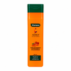 Shampoo Leche de Zanahoria Adara Cabello Liso  Químicamente Procesado