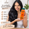 Tratamiento Leche de Zanahoria Adara Cabello Liso Químicamente Procesado