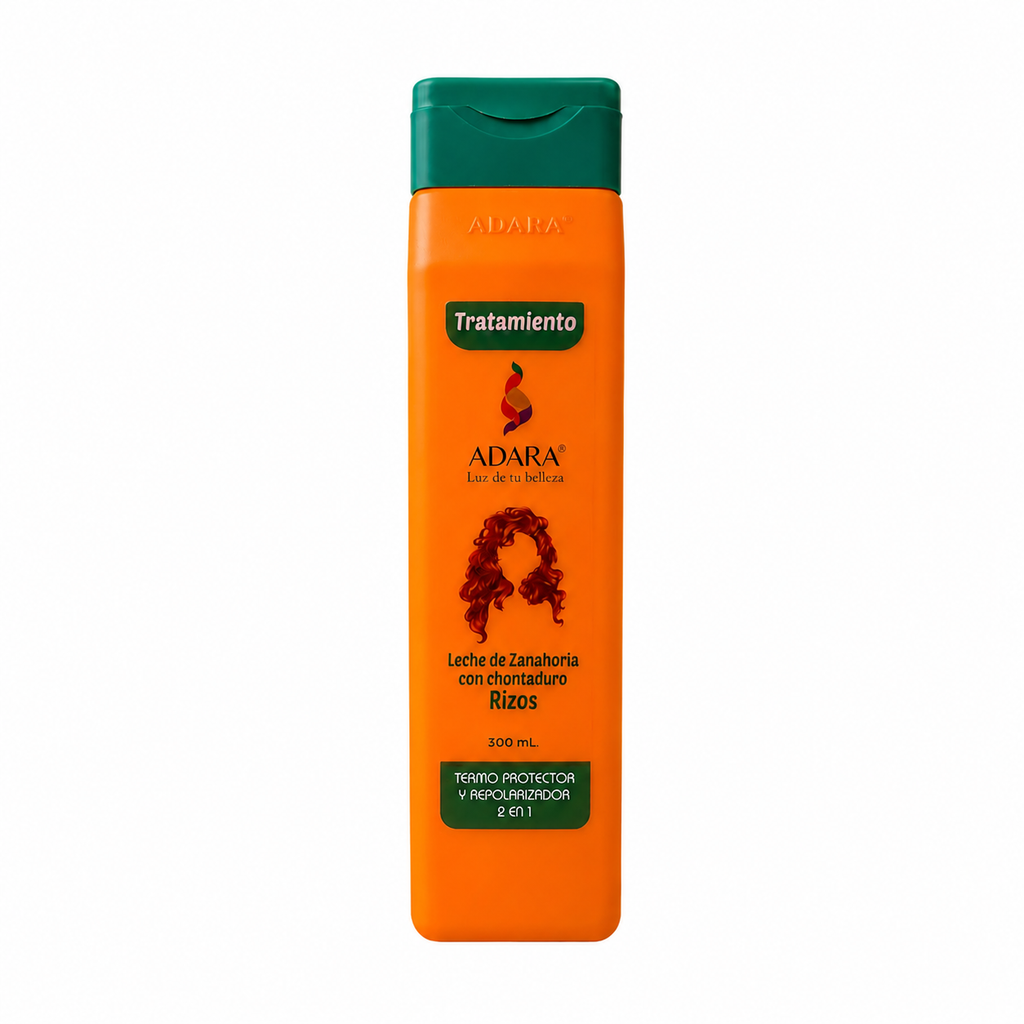 Tratamiento de Zanahoria ADARA Para Cabello Rizado Mayor Definisión