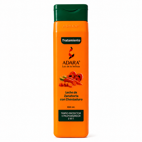 Acondicionador para cabello  liso Leche  de Zanahoria