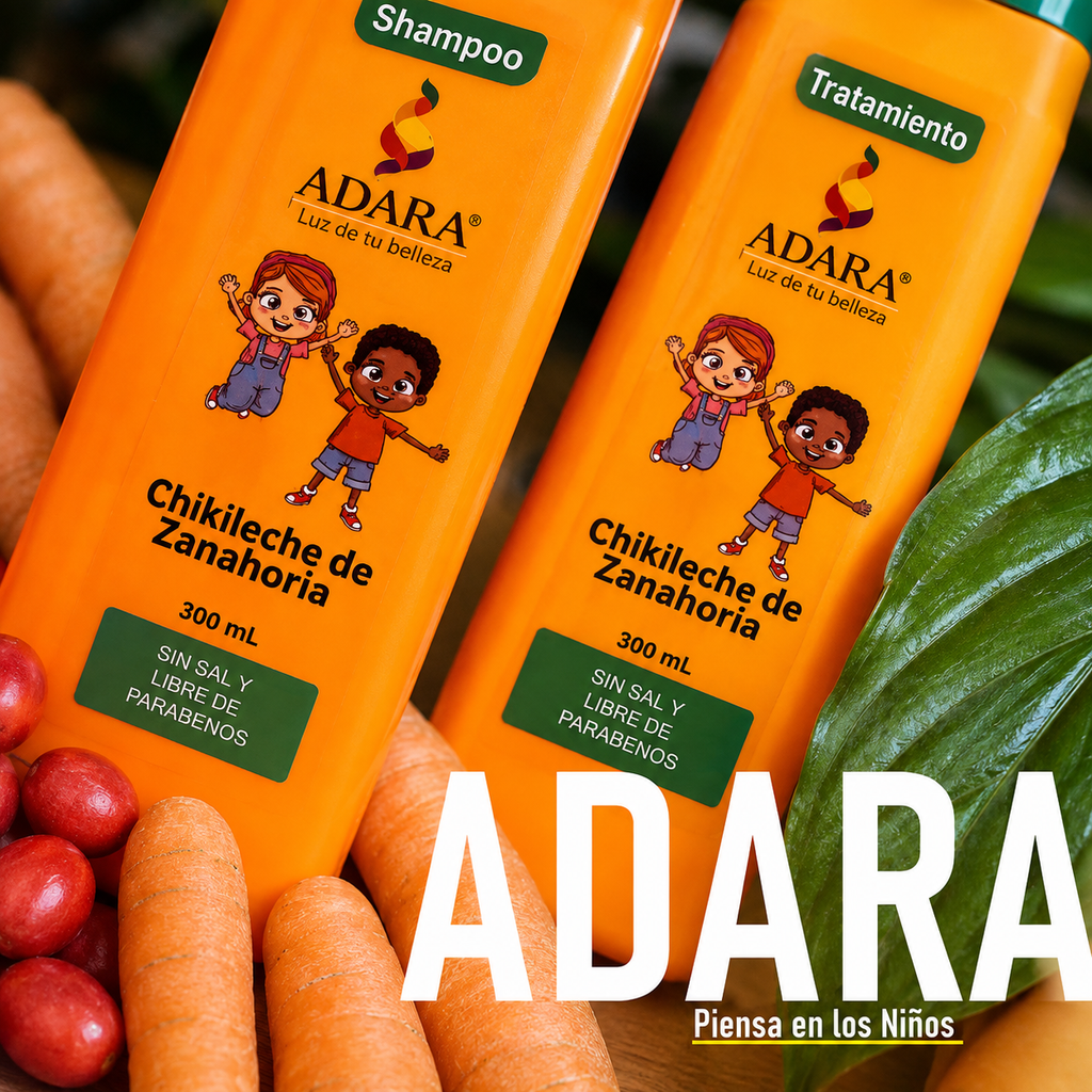 Combo shampoo & Acondicionador chikileche línea kids