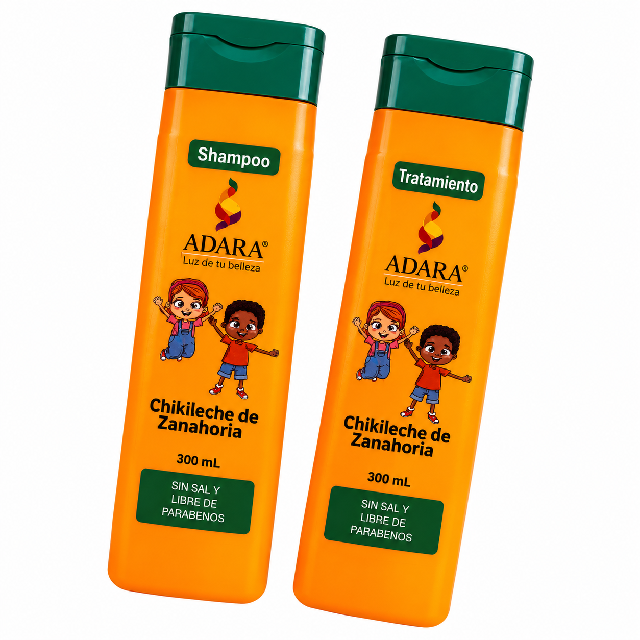 Combo shampoo & Acondicionador chikileche línea kids