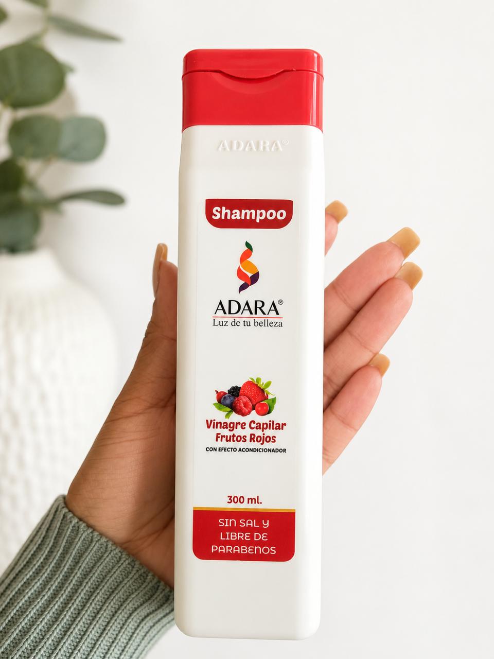 Shampoo  Vinagre Capilar Frutos Rojos