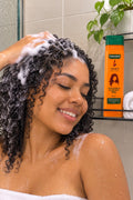 Shampoo Leche  de Zanahoria para cabello Rizo