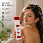 Tratamiento Vinagre Capilar Frutos Rojos Adara Control de Caspa Cuidado Capilar