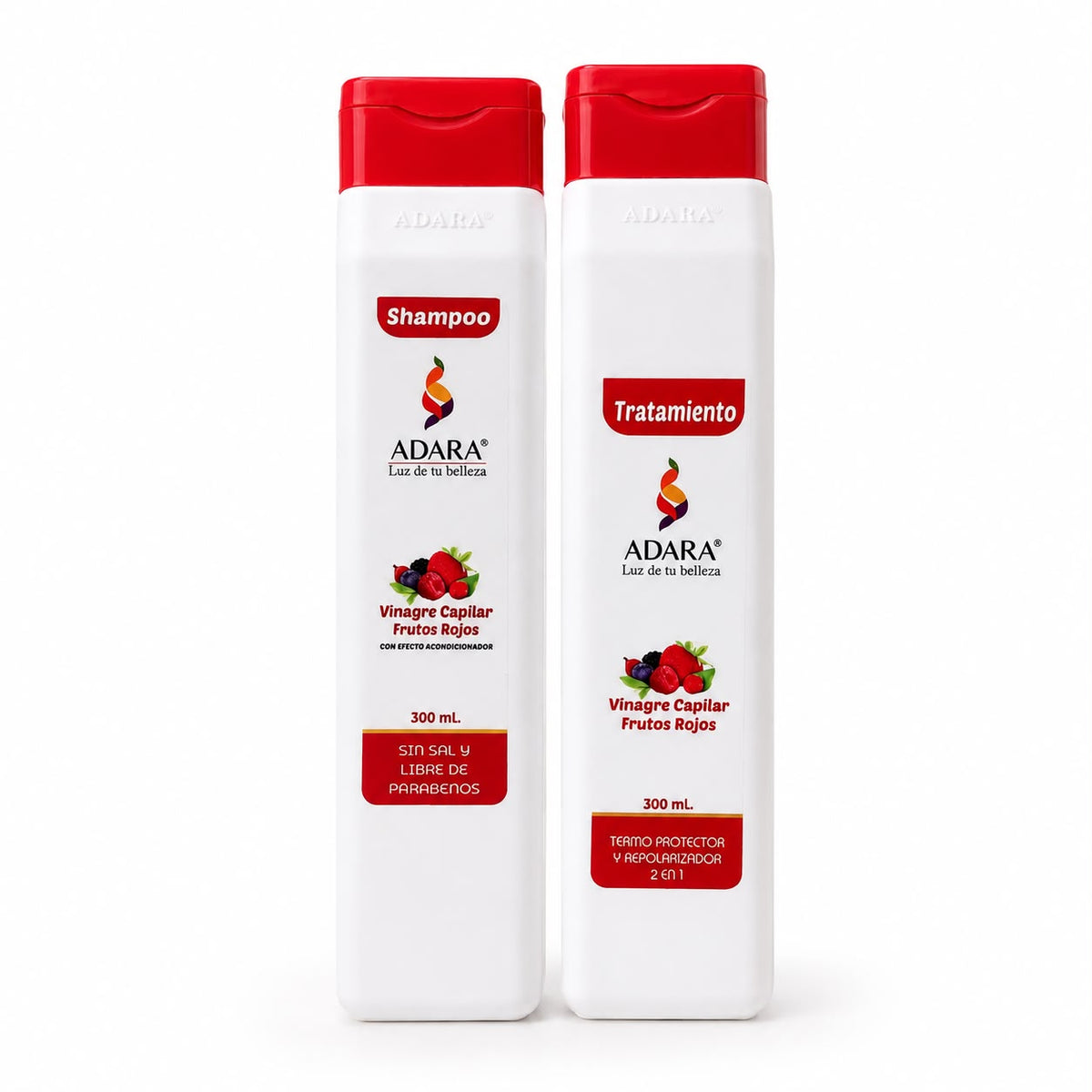 Combo Shampoo y Acondicionador Vinagre Capilar Control Caspa | ADARA